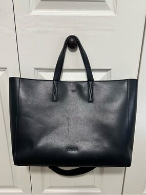 CALPAK Haven 16" Laptop Tote Bag in Black GUC